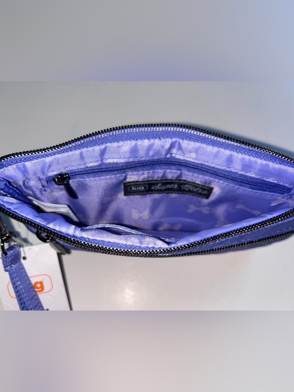 Lug Super Metro Wristlet Pouch Purple Berry - Picture 3 of 6